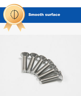 304 en acier inoxydable vis à machine à tête plate Phillips Cross Countersink pour les applications