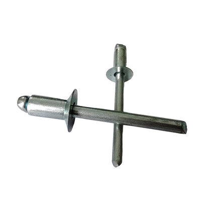 Affordable et durable 4.0 mm Rivets à l' extrémité ouverte et à l' extrémité fermée Tête anti-enfoncée Installation facile