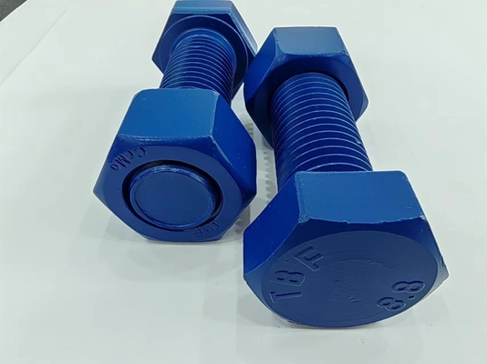 Boulonnage sur mesure échantillon hexagonal externe avec revêtement plat longueur 10 mm-1000 mm