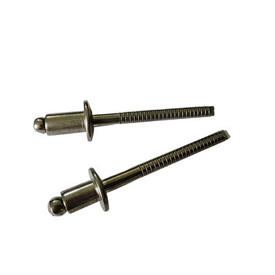 Rivet standard en acier inoxydable 3.0 mm Rivets à bout ouvert à bout aveugle dans la nature Couleur tête ronde