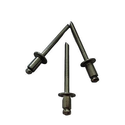 Rivet standard en acier inoxydable 3.0 mm Rivets à bout ouvert à bout aveugle dans la nature Couleur tête ronde