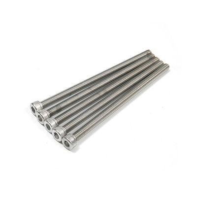 Étails en acier inoxydable de qualité A DIN912 demi-fil Hex Socket vis haute résistance