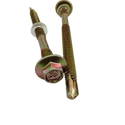 Screws métriques à queue de colombe à perçage automatique avec tête anti-enfoncée et patch en nylon pour vol