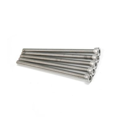 304 boulons de prise hexagonale en acier inoxydable DIN 912 Finition simple pour boulons de tête en verre de vin