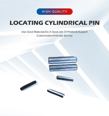 Pins à dowel en acier inoxydable à fil cylindrique en forme ronde et parallèle avec finition brillante