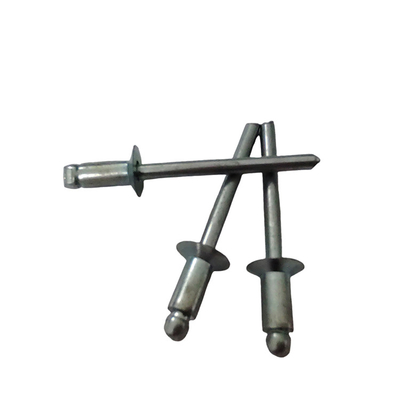 Résistance élevée 12 mm Rivets ouverts à l'extrémité aveugle Fer Countersunk Head Nature dans la norme DIN
