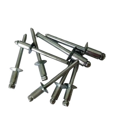 Résistance élevée 12 mm Rivets ouverts à l'extrémité aveugle Fer Countersunk Head Nature dans la norme DIN