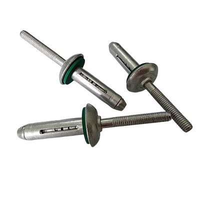 Lumières imperméables à la rouille polyvalentes Rivets avec type de carrosserie à extrémité ouverte et tête de dôme