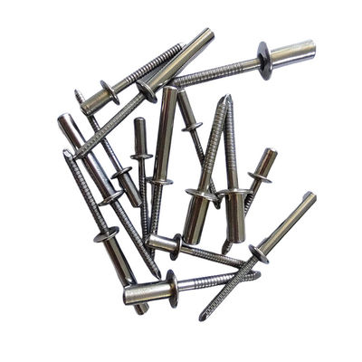 Liste imperméable à l'eau à l'extrémité fermée en acier inoxydable Rivet aveugle haute résistance 6-25mm Longueur