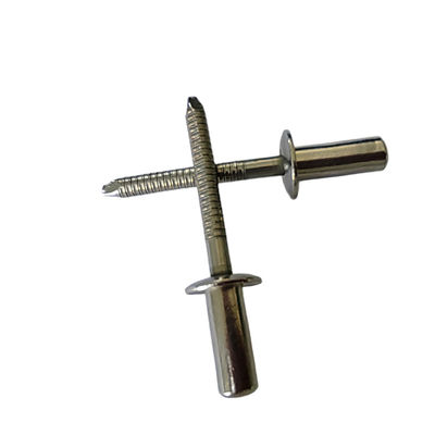Rivet aveugle en acier inoxydable avec longueur d'étanchéité durable 6-25 mm Finition brillante non recouverte