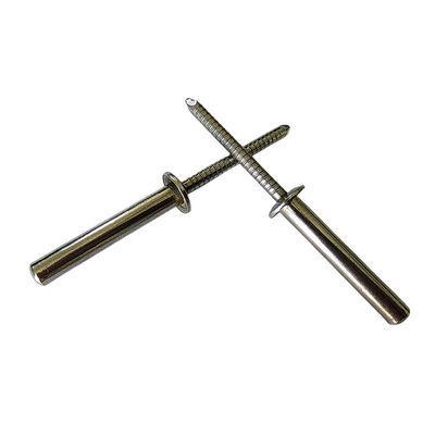Rivet aveugle en acier inoxydable avec longueur d'étanchéité durable 6-25 mm Finition brillante non recouverte