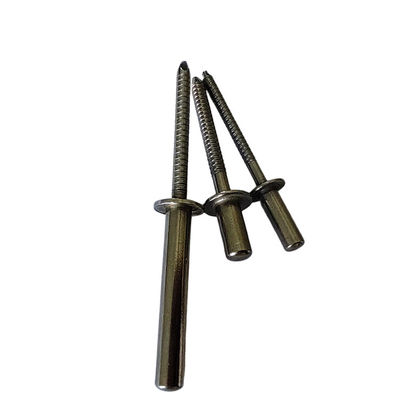 Rivet aveugle en acier inoxydable avec longueur d'étanchéité durable 6-25 mm Finition brillante non recouverte