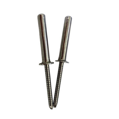 3.2mm/4.0mm/4.8mm/6.4mm en acier inoxydable contre-enfoncé rivets aveugles en finition brillante