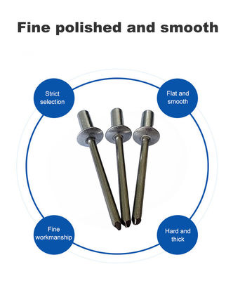 Fin scellée tout fer Fin fermée tête ronde rivets aveugle pour un coût compétitif