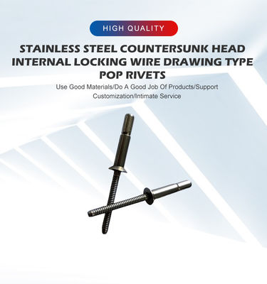 Finition brillante Structural Blind Rivet contre-enfonceur tête 4.8/6.4/7.8 mm de pour le matériau