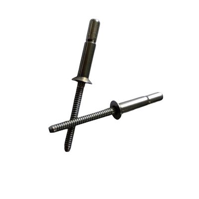 Meilleur vendeur Rivets aveugles en acier contre-enfoncée tête interverrouillage Rivet avec finition brillante