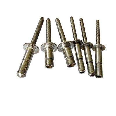 3.2mm 4,0mm 4,8mm 6,4mm en acier inoxydable 304/316 type ouvert tête de dôme Rivet aveugle