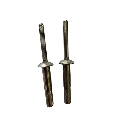 Rivets aveugles de type verrouillage compétitifs en acier inoxydable avec finition brillante