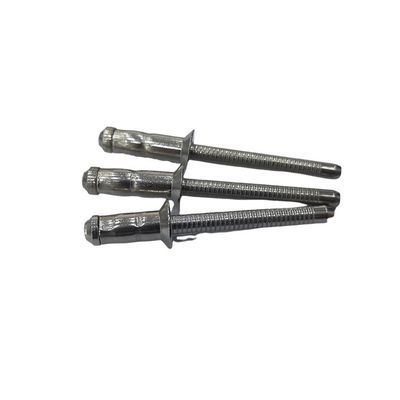 Tête de dôme de rivette en acier inoxydable, tête de dôme de rivette, tête plate avec finition non revêtue