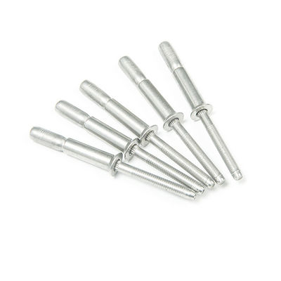 Finition simple en acier inoxydable à tête plate Rivets à tête longue à l'aveugle pour les meubles à vente rapide