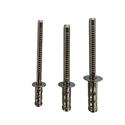 3.2mm 4.0mm 4.8mm 6.4mm Hangzhou fixation en acier inoxydable type ouvert contre-enfoncée tête rivets aveugle