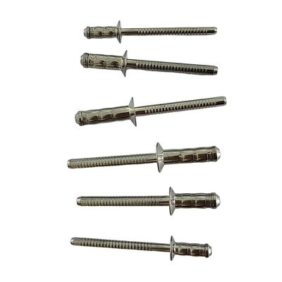 Inspection de portée 2024 Rivets à tête de dôme de type unigrip en acier inoxydable avec norme GB