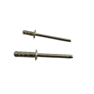 GB Standard en acier inoxydable type ouvert Rivet aveugle 3,2 mm 4,0 mm 4,8 mm 6,4 mm Tête ronde