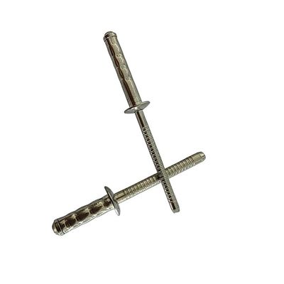 GB Standard en acier inoxydable type ouvert Rivet aveugle 3,2 mm 4,0 mm 4,8 mm 6,4 mm Tête ronde