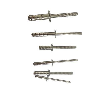 18-8 acier inoxydable 304 rivets aveugles à multiprise tête ronde 3,2 mm 4,0 mm 4,8 mm 6,4 mm