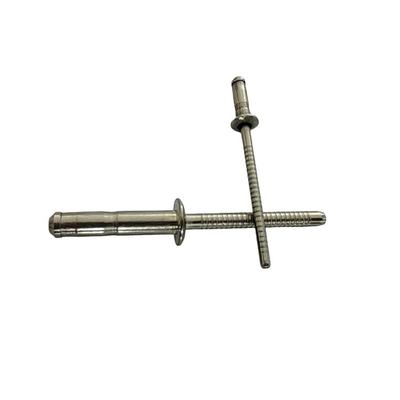 Tête de dôme en acier inoxydable Rivets à tambour unique 3,2 mm 4,0 mm 4,8 mm 6,4 mm Large application
