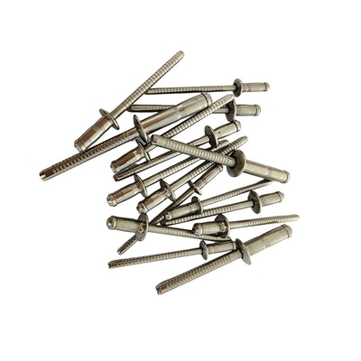 Tête de dôme en acier inoxydable Rivets à tambour unique 3,2 mm 4,0 mm 4,8 mm 6,4 mm Large application