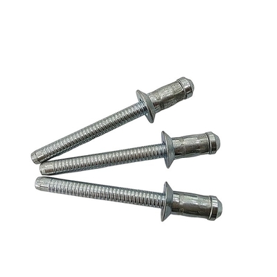 Rivet à tête plate et aveugle en acier au carbone standard JIS avec des rivets personnalisés au mieux