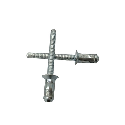 Rivets à tête plate et aveugles à tête ouverte directe avec rapport d'essai de contrôle et acier au carbone