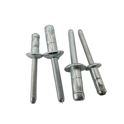 Finition brillante Rivet aveugle en acier au carbone pour fenêtre de porte