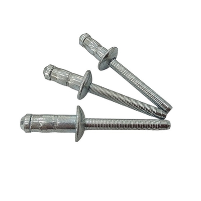 Finition brillante Rivet aveugle en acier au carbone pour fenêtre de porte