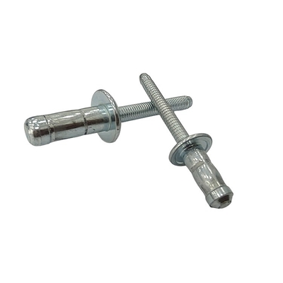 Finition brillante Rivet aveugle en acier au carbone pour fenêtre de porte