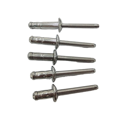 Rivets aveugles en acier inoxydable personnalisés avec tête de dôme Unigrip 3,2 mm 4,8 mm 7,8 mm