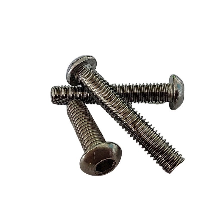 Fermeture en acier inoxydable ronde M2 M2.5 contre-enfoncée boulon hexagonale pour mécanique et électrique