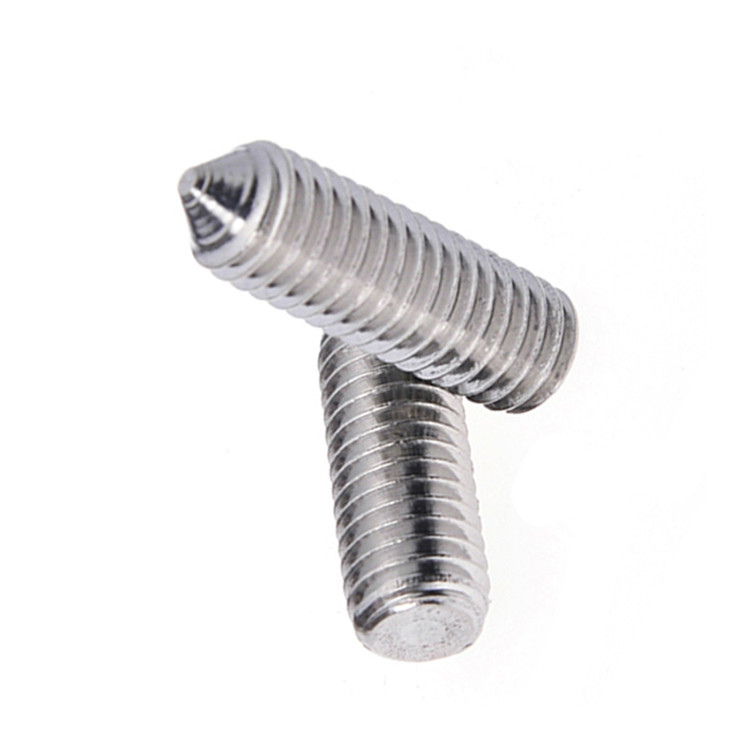 Conception Hexagon Socket Allen Drive Grub Ensemble de vis Finition simple Grade de résistance de niveau A