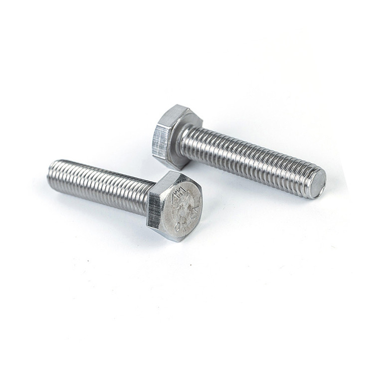Bolt extérieur hexagonal standard galvanisé à bride en acier inoxydable
