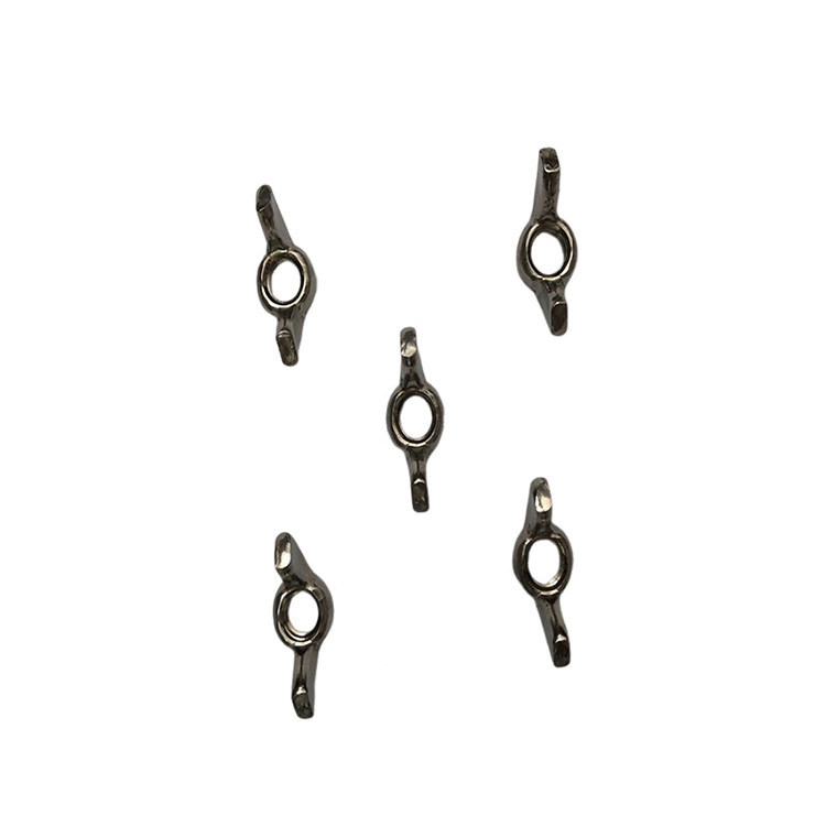 Cap d'écrou en acier inoxydable en forme de papillon avec inspection à 100%