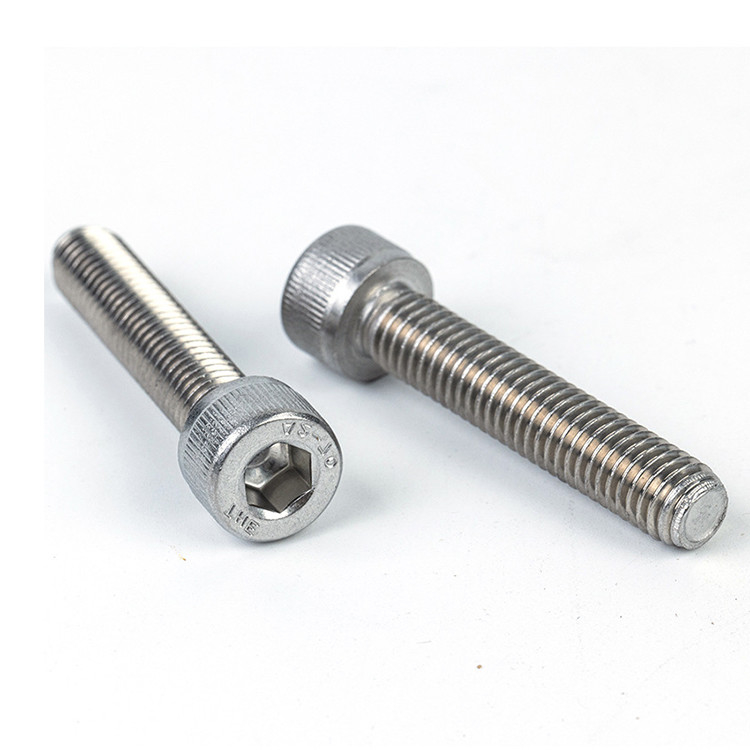 Résistance à la fabrication des fixations A-niveau 304/316 vis à prise hexagonale avec finition lisse