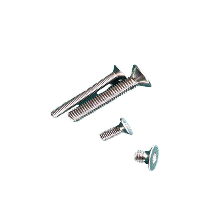 DIN7991 M16 30 mm en acier inoxydable avec prise hexagonale contre-enfoncée vis A2 type fil complet