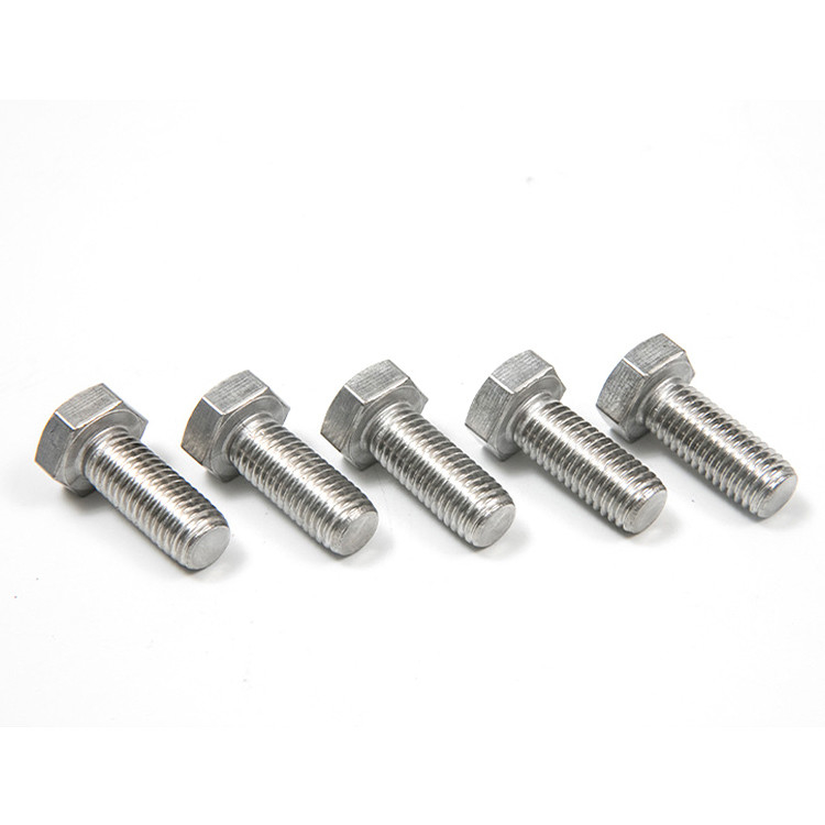 Boulons résistants à la corrosion de qualité 304 316 en acier inoxydable Boulons extérieurs hexagonaux