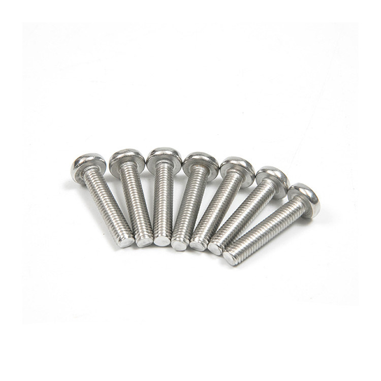 DIN JIS ISO en acier inoxydable Phillips Pan Machine tête vis de fixation vis en retrait croisé