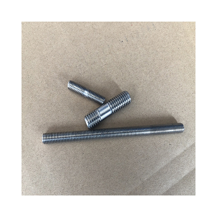 304 acier inoxydable à double fil de vis de la tige de fermeture GB901 pour fixation M6 M8 M10