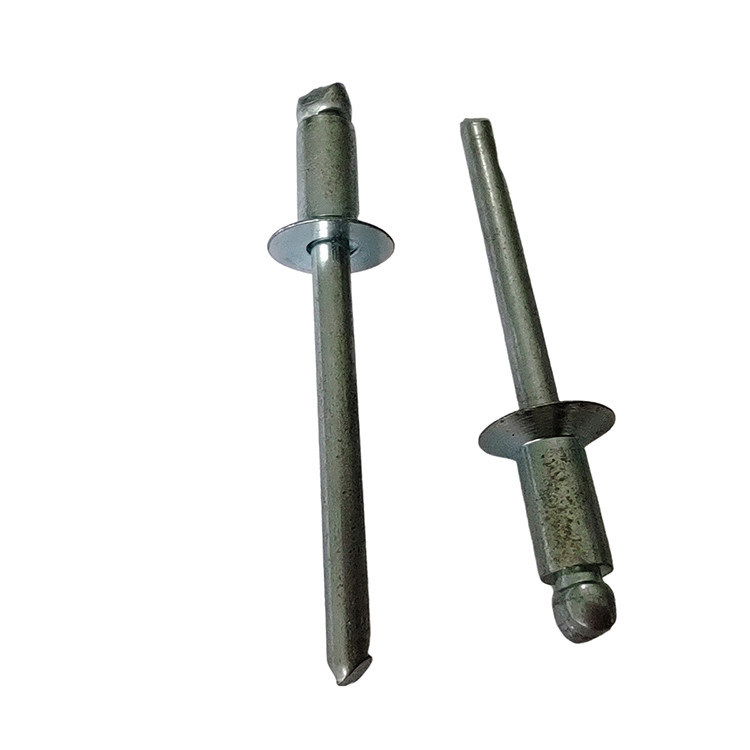 Affordable et durable 4.0 mm Rivets à l' extrémité ouverte et à l' extrémité fermée Tête anti-enfoncée Installation facile