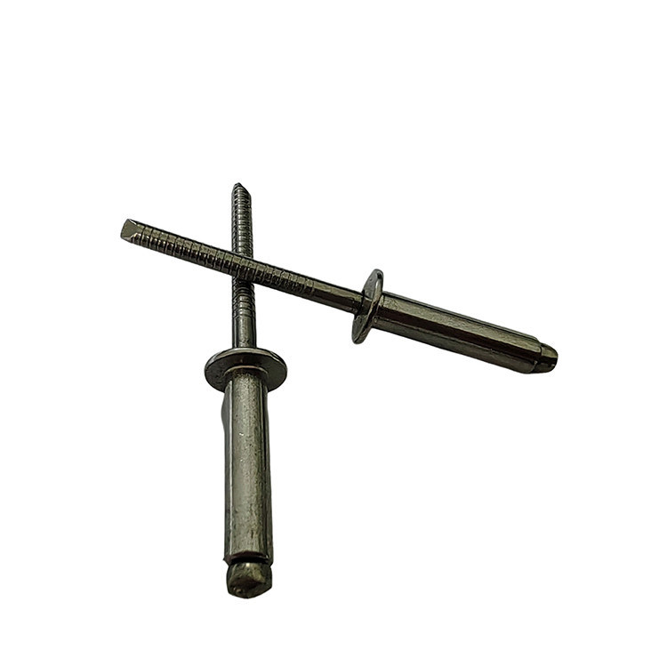 Standard DIN 4,8 mm Rivets ouverts à l' extrémité aveugle en acier inoxydable Tête ronde Haute résistance