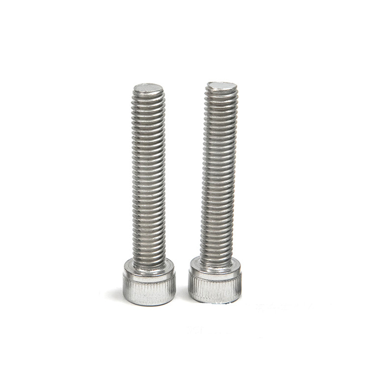 Tête métrique cylindrique boulon de tête de prise 304 en acier inoxydable DIN912 vis de capuche de la tête de prise