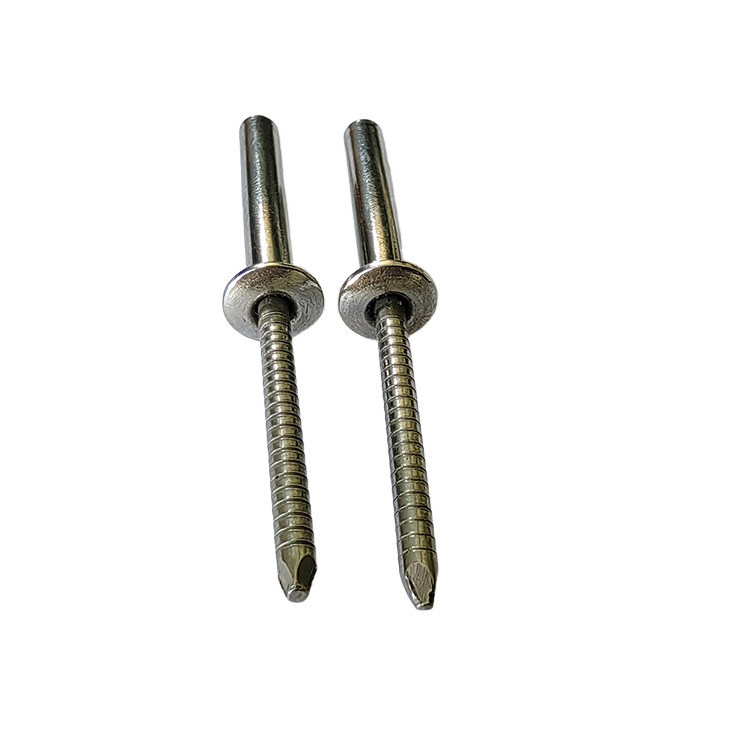 Rivet aveugle en acier inoxydable standard DIN pour la résistance à la corrosion et l'étanchéité